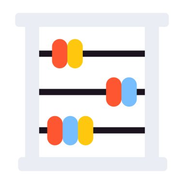 Düz tasarım, ses eşitleyici simgesi