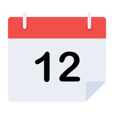 Takvimin eşsiz bir tasarım simgesi