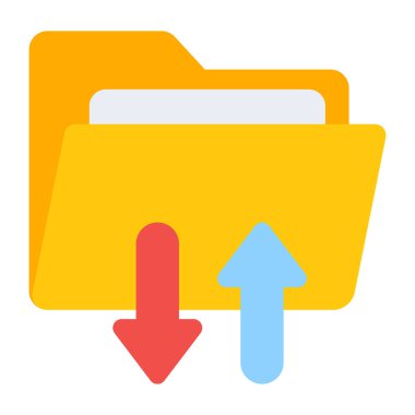 Düz dizayn, dizin aktarımının simgesi