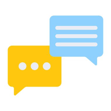 Düz dizayn, iletişim simgesi