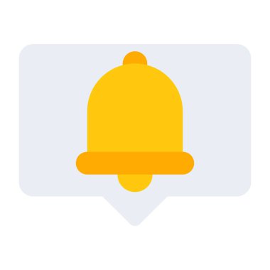 Düz dizayn, ileti bildirim simgesi