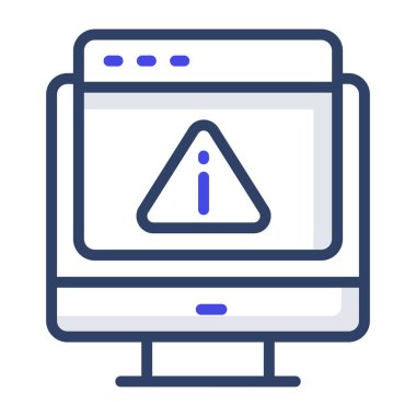 Bir özet tasarımı, bilgisayar hatası simgesi