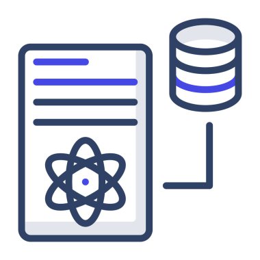 Bir tasarım tasarımı, veri biliminin simgesi