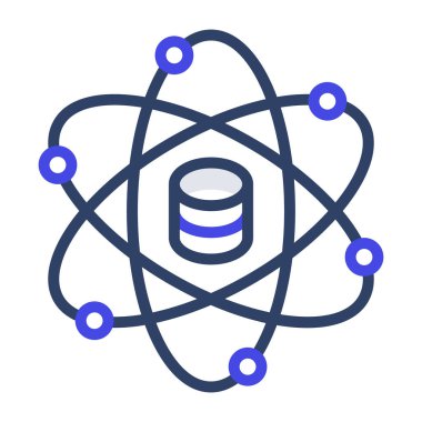      Bir tasarım tasarımı, veri biliminin simgesi 