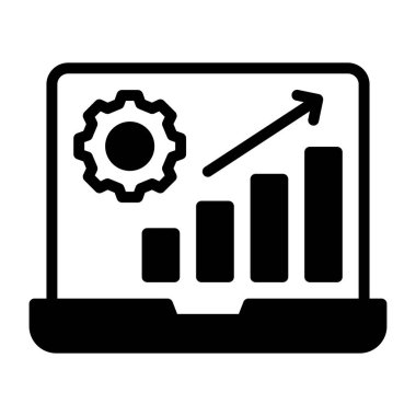 Bir kabartma tasarımı, çevrimiçi grafik ayarlarının simgesi