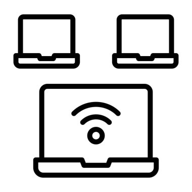 Özet tasarımı, dizüstü bilgisayarın ikonu
