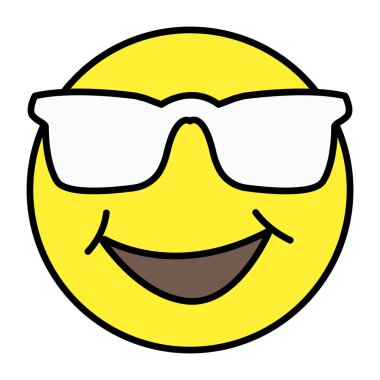 Gözlük simgesinin premium indirme vektörü