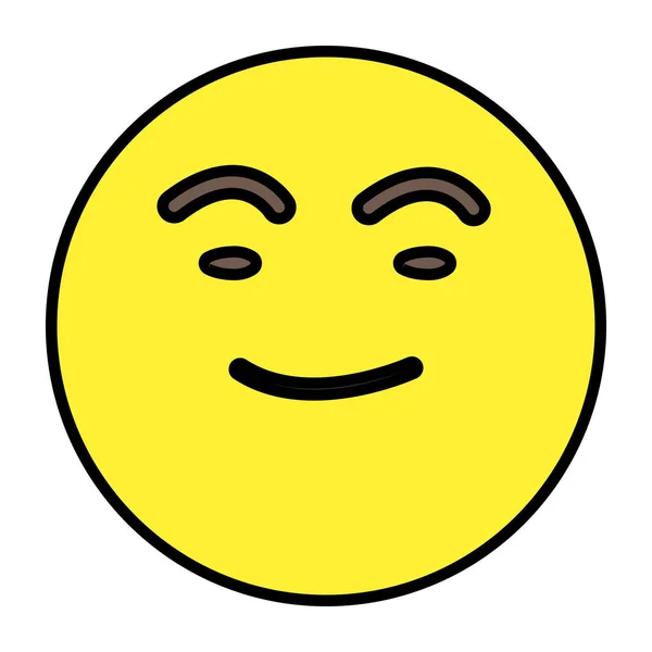 Design Plano Editável Emoji Adormecido —  Vetores de Stock