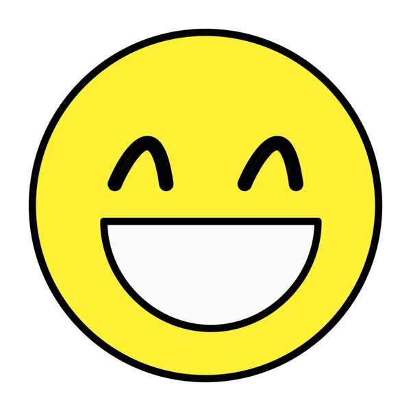 Ένα Premium Διάνυσμα Λήψης Χαρούμενων Emoji — Διανυσματικό Αρχείο
