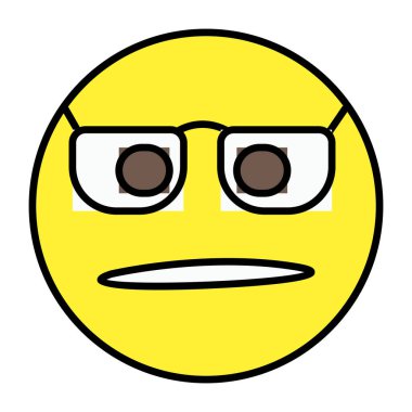 Gözlük simgesinin premium indirme vektörü