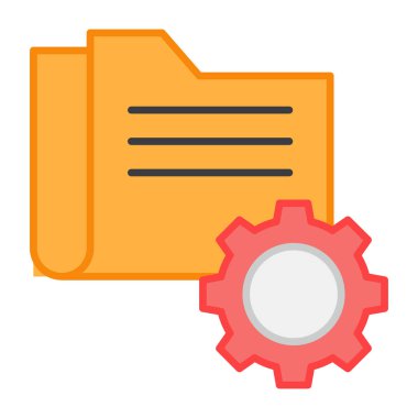 Teçhizatlı belge çantası, dizin ayarlarının düz tasarımı 