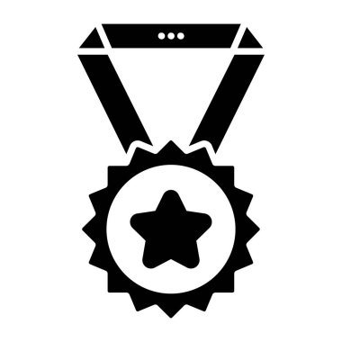 Bir sembol tasarımı, madalya ikonu.