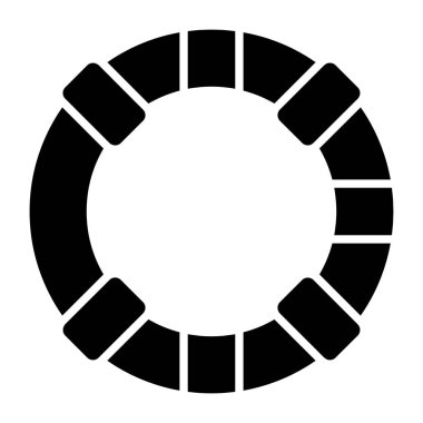 Bir kabartma tasarımı, yaşam şamandırasının simgesi.