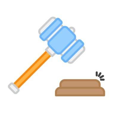 Düz tasarım, müzayede simgesi