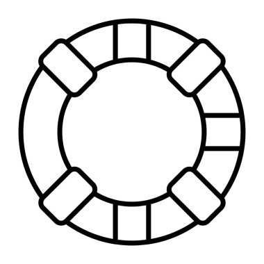 Doğrusal tasarım, yaşam şamandırasının simgesi