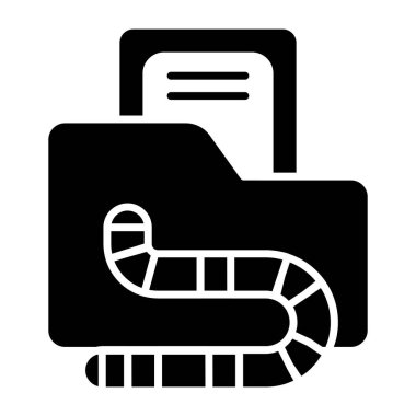 Rahim dizininin modaya uygun tasarım simgesi