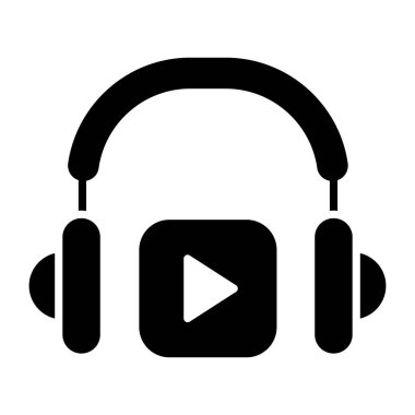 Ses kursunun bir simge tasarımı, düzenlenebilir vektör