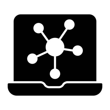 Bir kabartma tasarımı, kimyasal yapının simgesi.