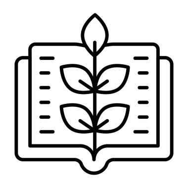 Bir doğrusal tasarım, eko öğrenmenin simgesi