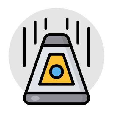 Düz dizayn, uzay kapsülünün simgesi