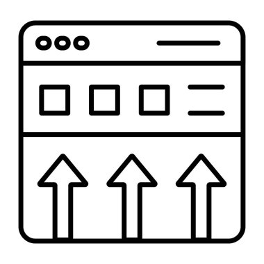 Bir doğrusal tasarım, ileti gönderme simgesi