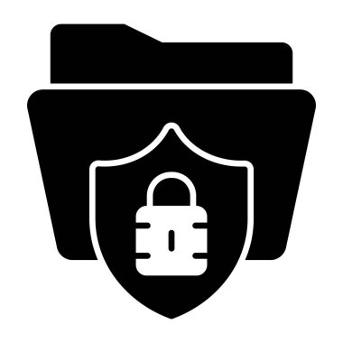 Düz dizayn, dizin güvenliği simgesi