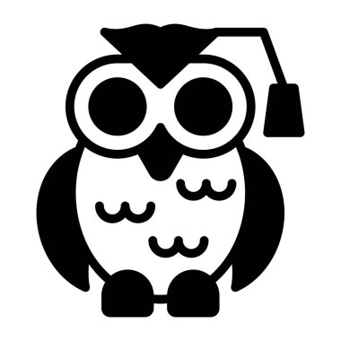 Baykuş için bir simge tasarımı