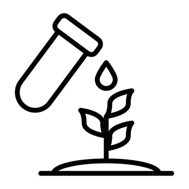 Fidanlığın yaratıcı tasarım simgesi