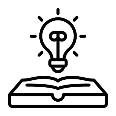 Kitaplı ampul, yaratıcı bilginin doğrusal tasarımı