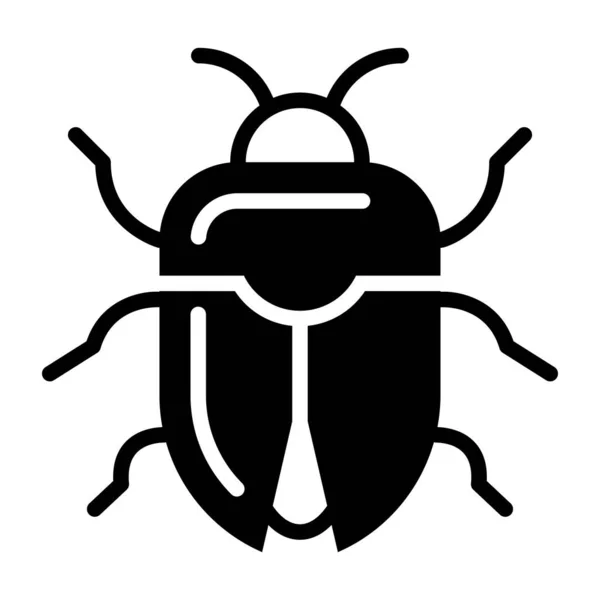 Trendy Design Icon Bug Editable Vector — Διανυσματικό Αρχείο