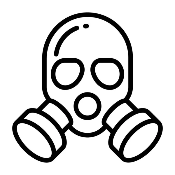 Modern Design Icon Gas Mask — Stock Vector