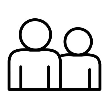 Öğrencilerin doğrusal tasarım simgesi