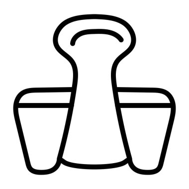 Buldog klibinin modaya uygun bir vektör tasarımı