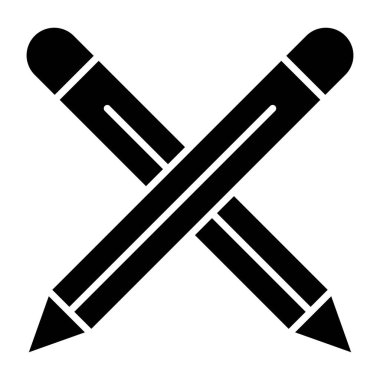 Bir kabartma tasarım, kalem simgesi