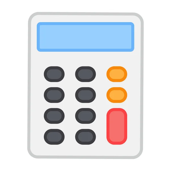 Estilo Moderno Vector Icono Calculadora — Archivo Imágenes Vectoriales