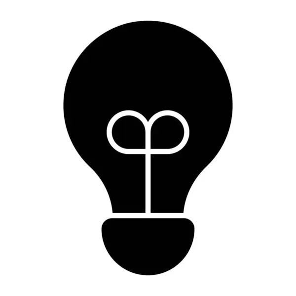 革新の近代的なスタイルのアイコン 明るい電球 — ストックベクタ
