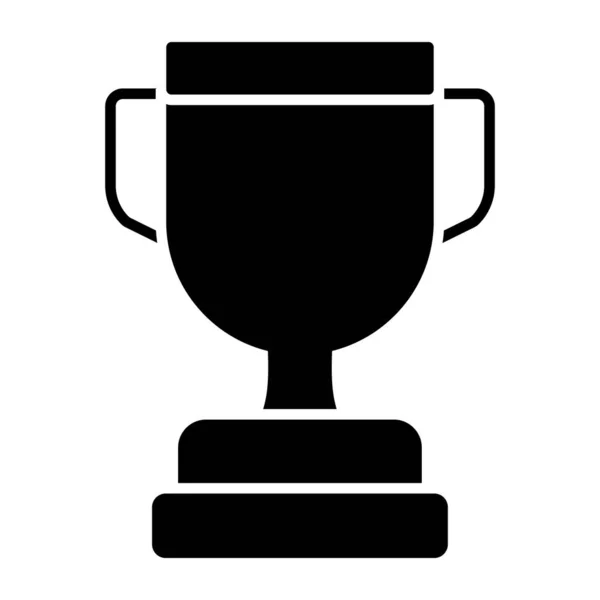 Icon Design Award Trophy Cup — Stock Vector