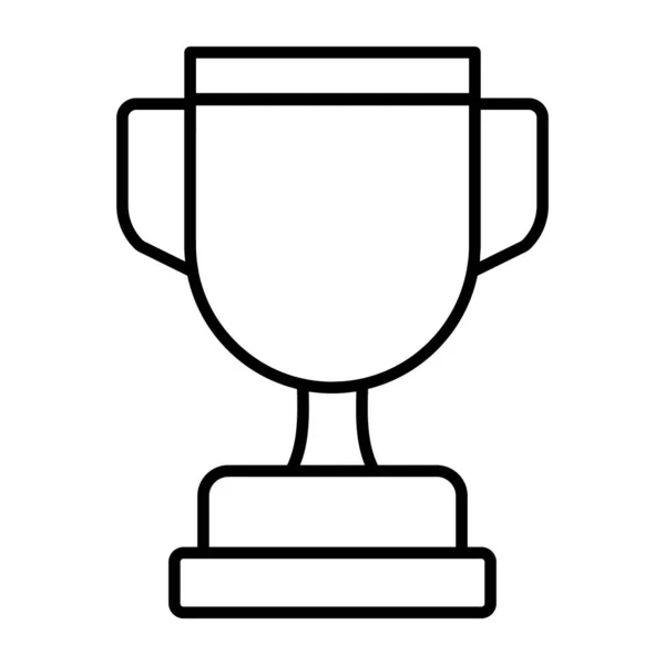 Icon Design Award Trophy Cup — Stock Vector