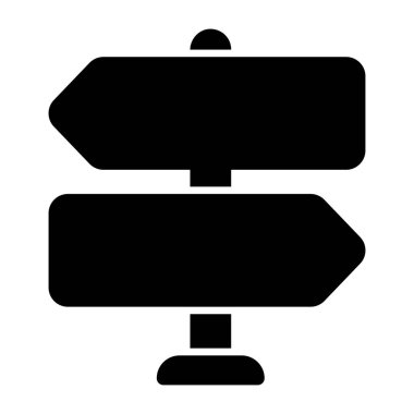 Yol direğinin mükemmel tasarım simgesi