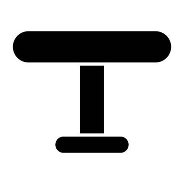 Kahve masasının sağlam bir tasarım simgesi