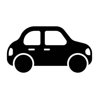 Araba, özel ulaşım için sağlam tasarım.