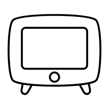 Televizyonun modern tasarım simgesi.