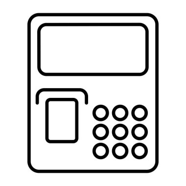 ATM makinesinin mükemmel bir tasarım simgesi