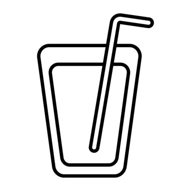 Yaz zamanı, meyve suyunun eşsiz tasarım ikonu.