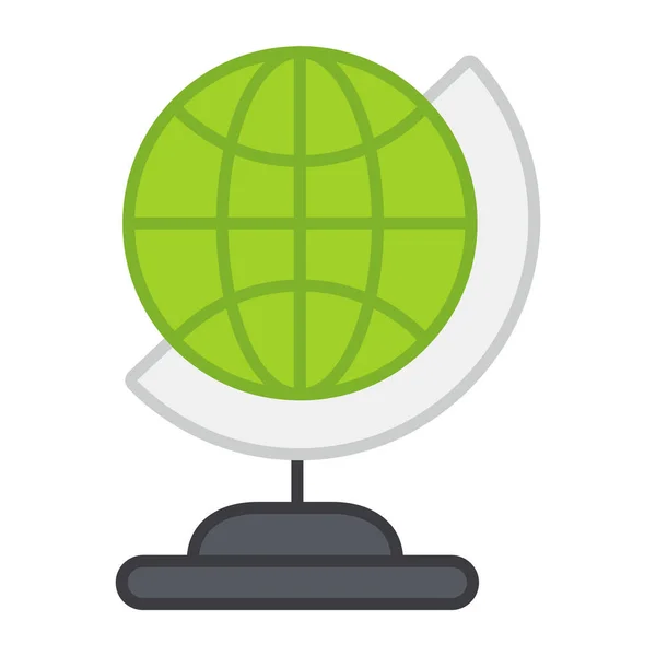 Icono Diseño Creativo Globo Mesa — Vector de stock