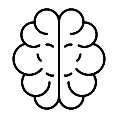 Beynin düzenlenebilir tasarım simgesi