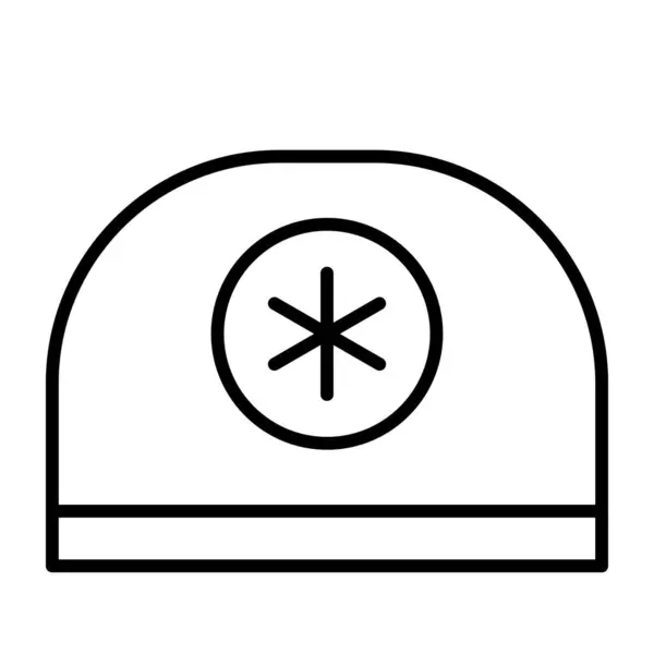 Editable Design Icon Nurse Cap — Stock Vector