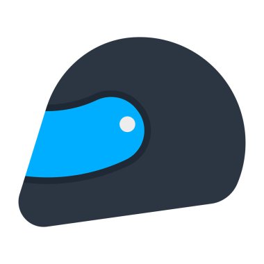 Düz dizaynlı spor başlığı simgesi