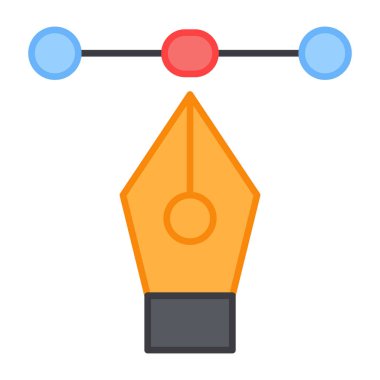 Bezier aracının eşsiz bir tasarım simgesi