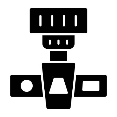 Kamera kaputunun son moda vektör tasarımı